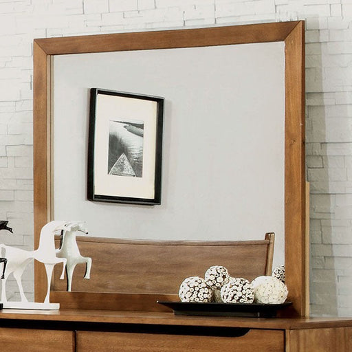 CARTER  MIRROR - Brown Mid-Century Modern Mirror | NorCal Furniture Santa Clara CA