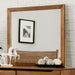 CARTER  MIRROR - Brown Mid-Century Modern Mirror | NorCal Furniture Santa Clara CA