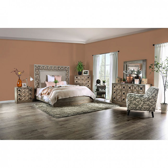 MARK  MIRROR - Brown Transitional Mirror | NorCal Furniture Santa Clara CA