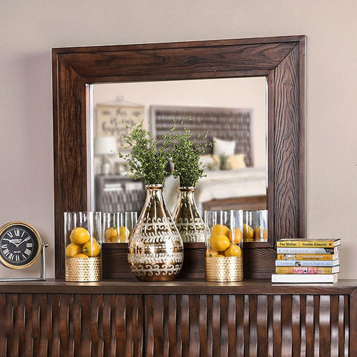 TROOP  MIRROR - Brown Transitional Mirror | NorCal Furniture Santa Clara CA