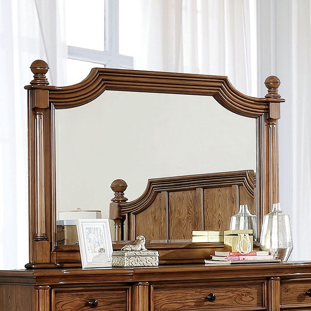 PANTADOR  MIRROR - Brown Traditional Mirror | NorCal Furniture Santa Clara CA