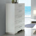SITE  CHEST - White Contemporary Chest | NorCal Furniture Santa Clara CA