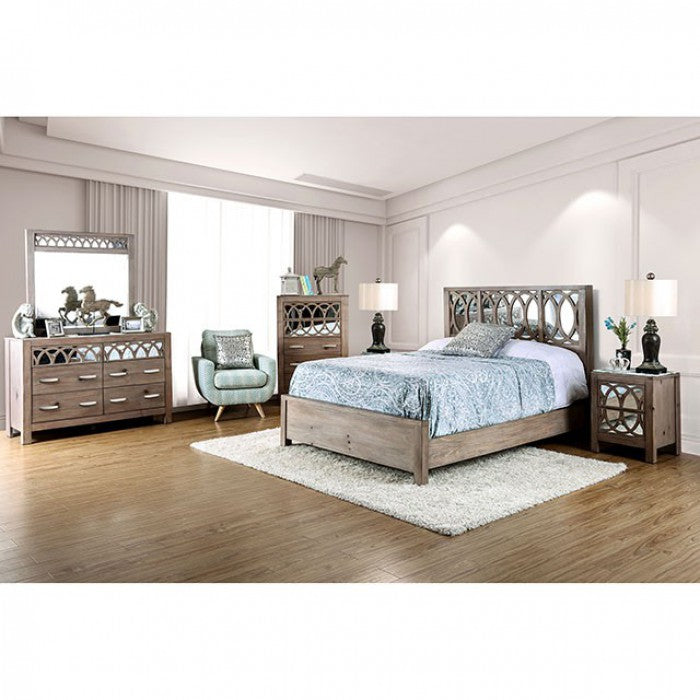 GANG  MIRROR - Brown Contemporary Mirror | NorCal Furniture Santa Clara CA