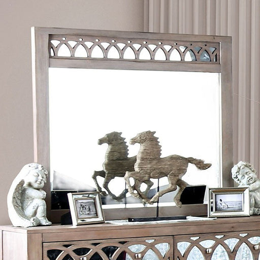 GANG  MIRROR - Brown Contemporary Mirror | NorCal Furniture Santa Clara CA