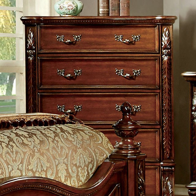 CHERRY  CHEST - Brown Traditional Chest | NorCal Furniture Santa Clara CA
