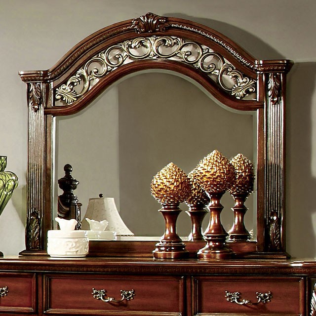 CRTHUR  MIRROR - Brown Traditional Mirror | NorCal Furniture Santa Clara CA