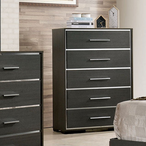 HAMRYN  CHEST - Grey Contemporary Chest | NorCal Furniture Santa Clara CA