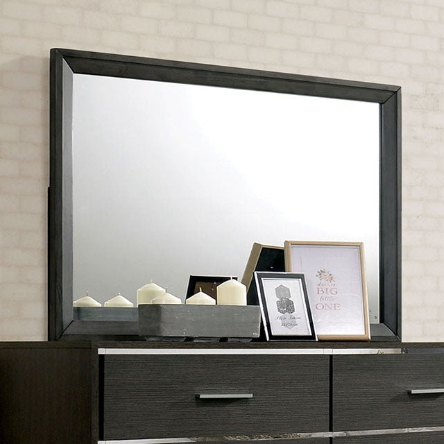 HAMRYN  MIRROR - Grey Contemporary Mirror | NorCal Furniture Santa Clara CA