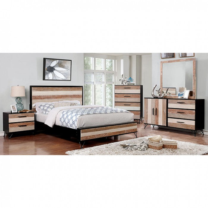 NOVEL  MIRROR - Brown Transitional Mirror | NorCal Furniture Santa Clara CA
