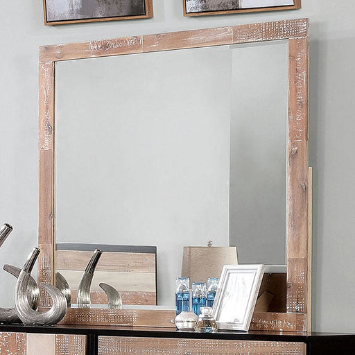 NOVEL  MIRROR - Brown Transitional Mirror | NorCal Furniture Santa Clara CA