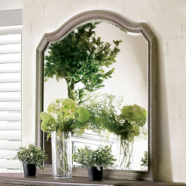 PHONE  MIRROR - Brown Traditional Mirror | NorCal Furniture Santa Clara CA