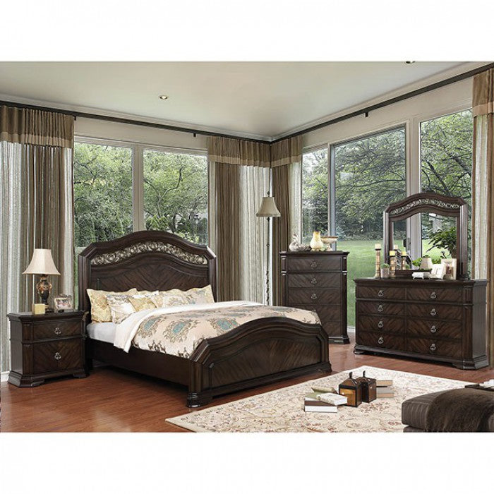 ALLI  MIRROR - Brown Traditional Mirror | NorCal Furniture Santa Clara CA