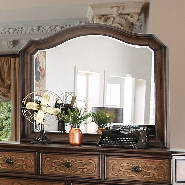 STAR  MIRROR - Brown Transitional Mirror | NorCal Furniture Santa Clara CA