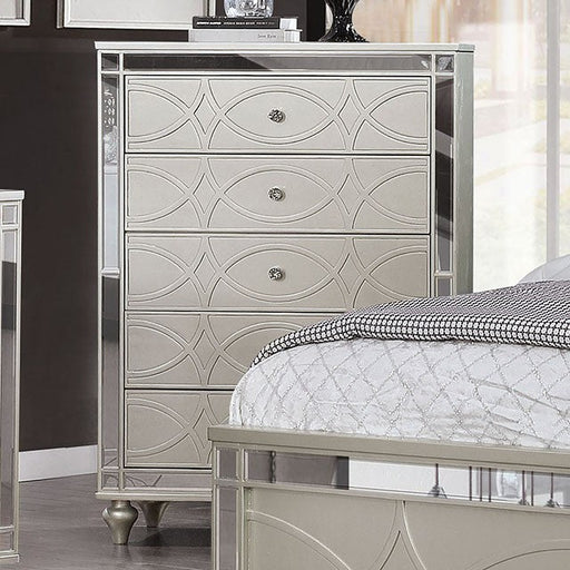 PANAR  CHEST - Grey Transitional Chest | NorCal Furniture Santa Clara CA