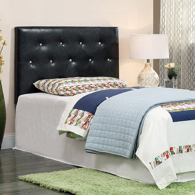 W ELENY  HEADBOARD - Black Contemporary Headboard | NorCal Furniture Santa Clara CA