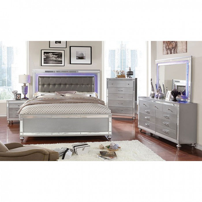 BELT  MIRROR - Grey Contemporary Mirror | NorCal Furniture Santa Clara CA