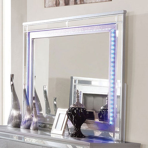 BELT  MIRROR - Grey Contemporary Mirror | NorCal Furniture Santa Clara CA