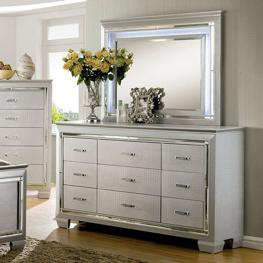 NOVA  DRESSER - Grey Contemporary Dresser | NorCal Furniture Santa Clara CA