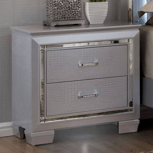 NOVA  NIGHT STAND - Grey Contemporary Night Stand | NorCal Furniture Santa Clara CA