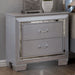 NOVA  NIGHT STAND - Grey Contemporary Night Stand | NorCal Furniture Santa Clara CA