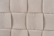 Concord - Modern Light Grey Velvet Bed