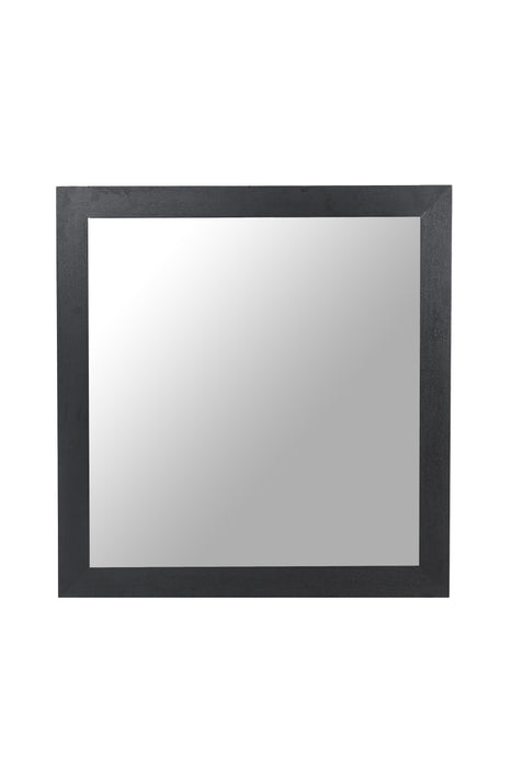 Concord - Modern Black Ash Mirror