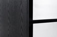 Concord - Modern Black Marble + Black Ash + Aluminum Chest