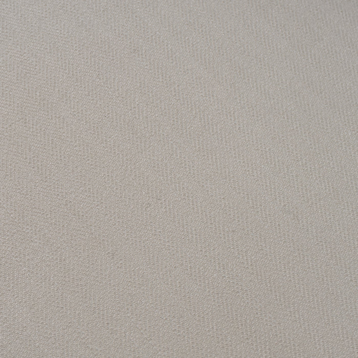 Cynthia - Modern White Fabric + Wood Loveseat