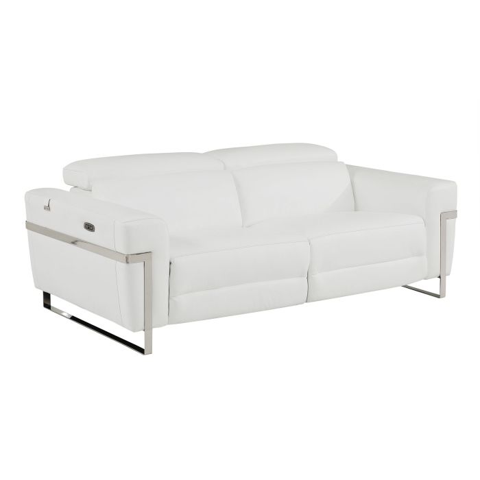 DivanItalia 990 3-Piece Reclining Set (Sofa, Loveseat & Chair) | Italian Leather