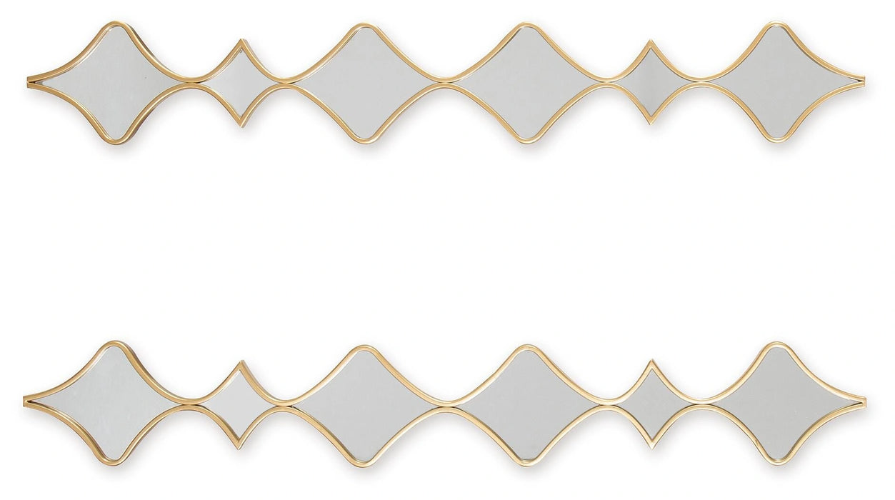 Harriswood Accent Mirror Set (Set of 2)