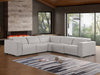 1208 5-Piece Sectional - Light Grey