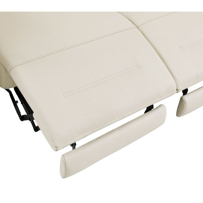 DivanItalia 989 3-Piece Reclining Set (Sofa, Loveseat & Chair) | Italian Leather