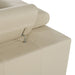Dalton - Modern Italian Oyster Leather Sectional + 2 Recliners