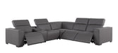 Global United 1208 Dark Grey 6PC Sectional