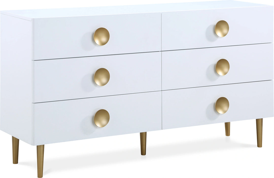 Zayne White Dresser