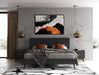Diana - Modern Grey Ash Nightstand