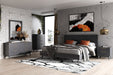 Diana - Modern Grey Ash Nightstand