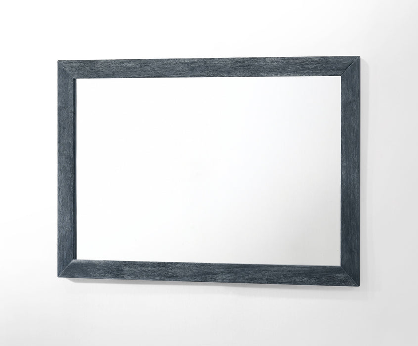 Diana - Modern Grey Ash Mirror