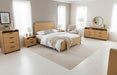 Dresden - Modern Natural Acacia Bed