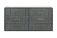 Manchester- Contemporary Dark Grey Dresser