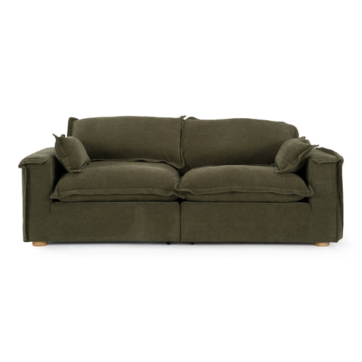 Durbin - Modern Green Fabric Sofa