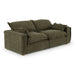 Durbin - Modern Green Fabric Sofa