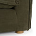 Durbin - Modern Green Fabric Loveseat