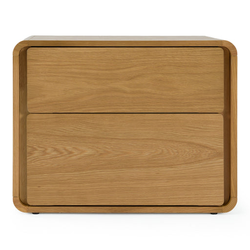 Dustin - Modern Natural Oak Nightstand