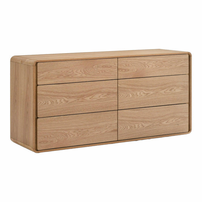 Dustin - Modern Natural Oak Dresser