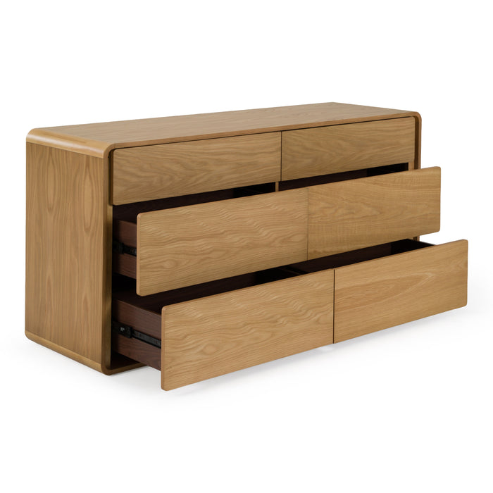 Dustin - Modern Natural Oak Dresser