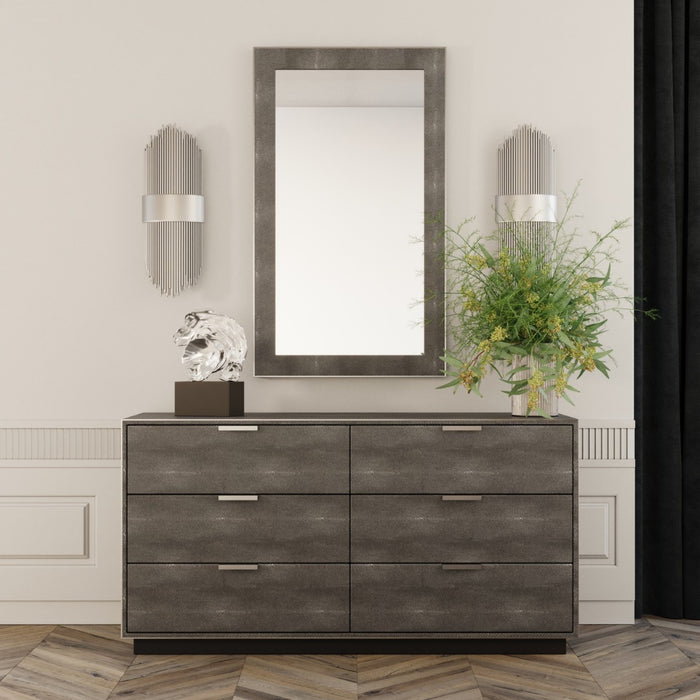 Dynasty - Modern Shagreen Dresser