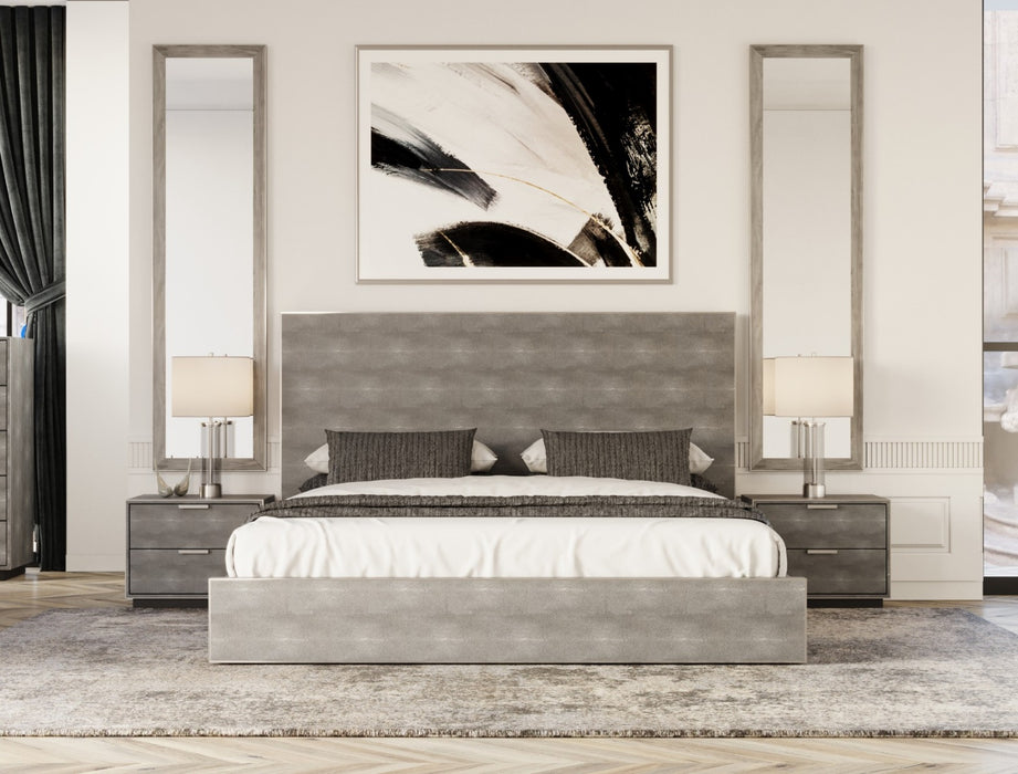 Dynasty - Modern Shagreen Bed
