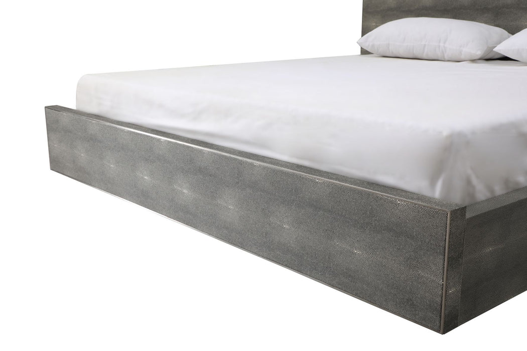 Dynasty - Modern Shagreen Bed
