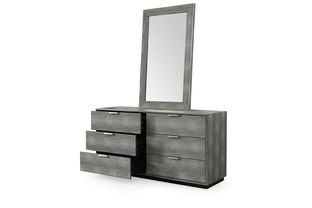Dynasty - Modern Shagreen Dresser